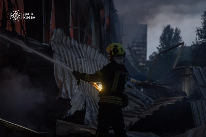 8 липня 2026 р. Пожежа внаслідок удару