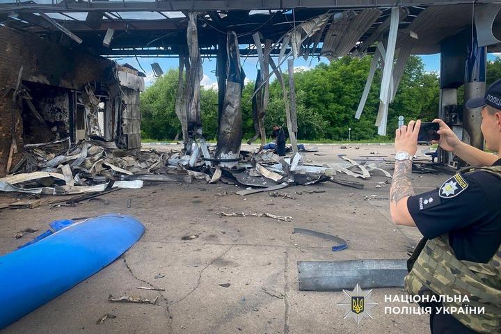 Наслідки ворожого обстрілу