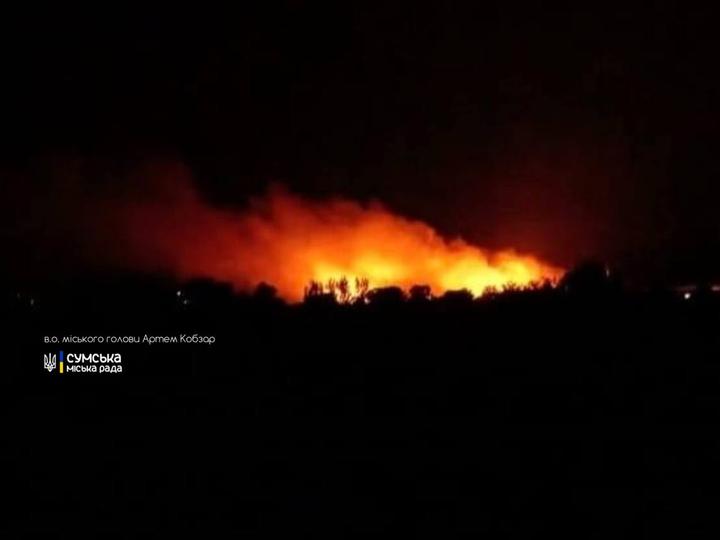 Росіяни атакували Суми ударними БпЛА, є постраждалий