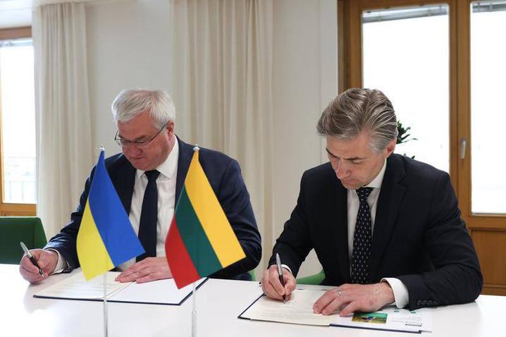 Андрій Сибіга та Кястутіс Будріс