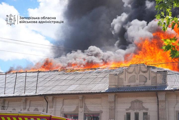Запоріжжя Наслідки удару