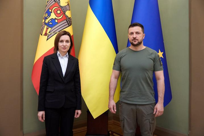 27.06.2022 Мая Санду і Володимир Зеленський