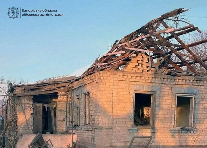 820 ударів за добу: масована атака РФ на Запорізьку область
