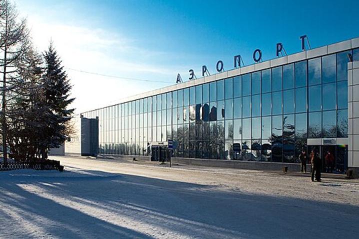 Омськ, РФ Аеропорт Омська