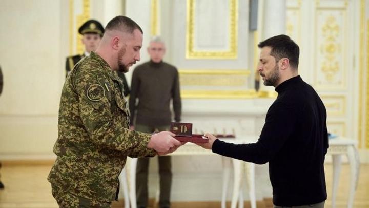 Олег Мироненко і Володимир Зеленський