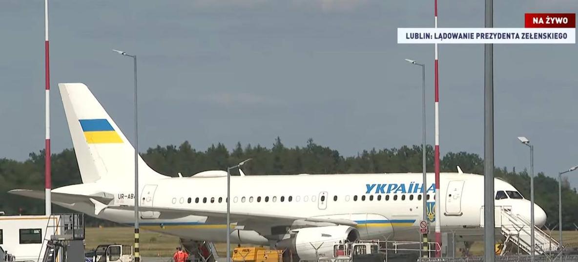 Zelenskyy arrived in Poland for the first time since the controversy over naming a Ukrainian unit after UPA heroes