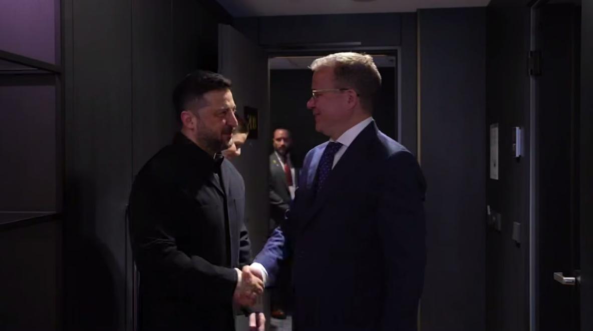 Володимир Зеленський і Петтері Орпо