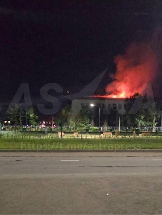 Пожежа в Енгельсі