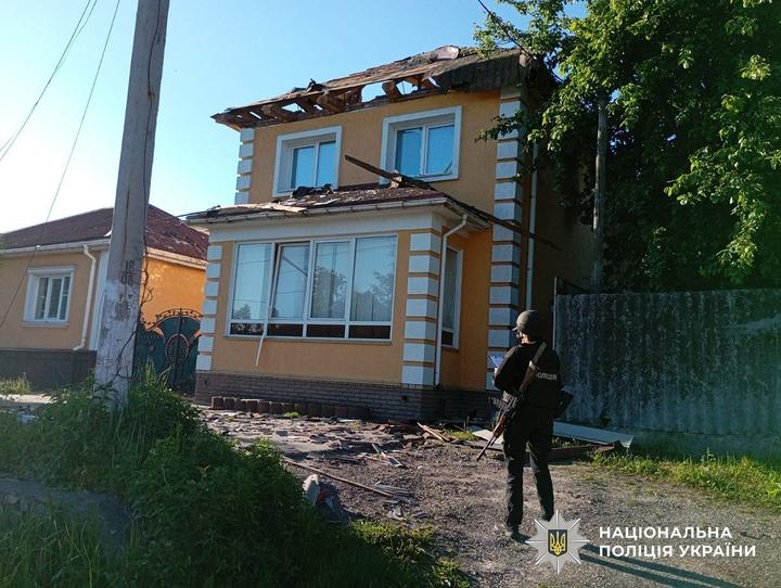 Наслідки обстрілу 