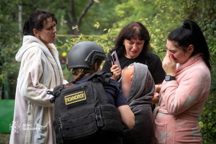 Наслідки атаки в Одесі