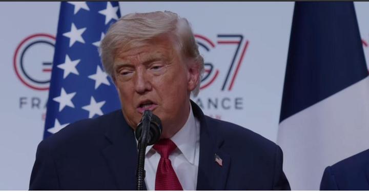 17.06.2026 Виступ Трампа на G7